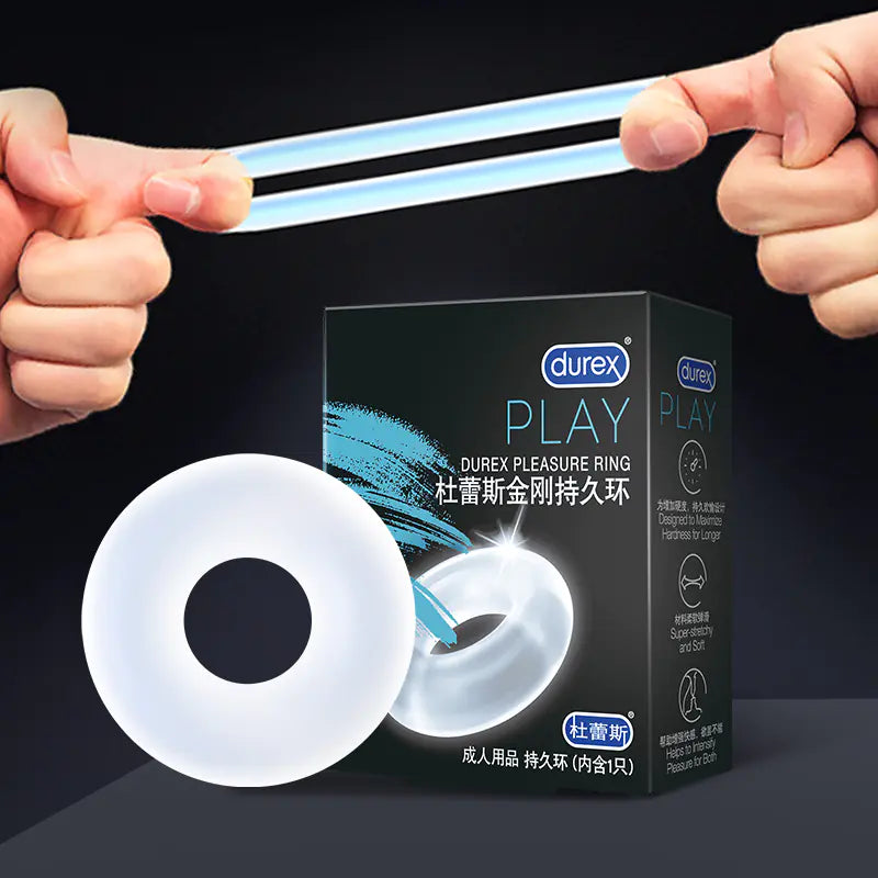 Durex Reusable Silicone Penis Ring for Erection Support