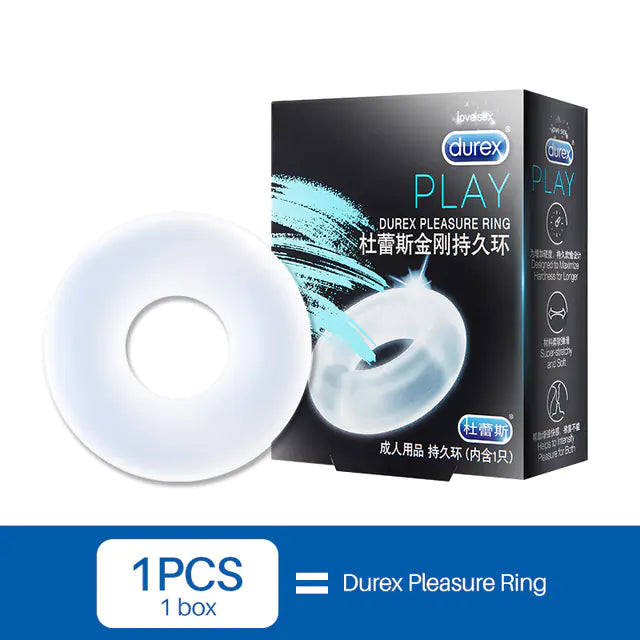 Durex Reusable Silicone Penis Ring for Erection Support