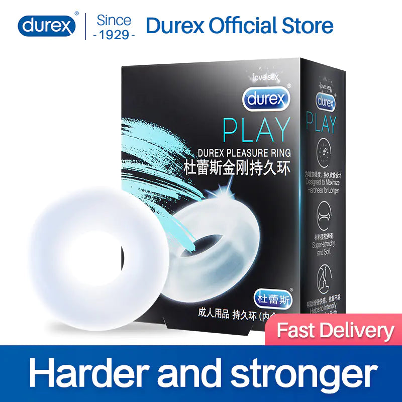 Durex Reusable Silicone Penis Ring for Erection Support